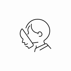 persona mask identity icon sign vector