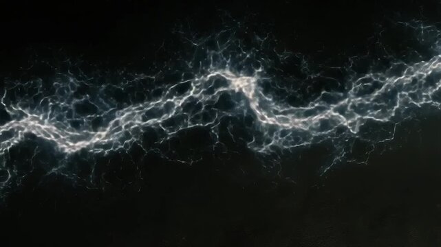 lightning in the night sky, thunder