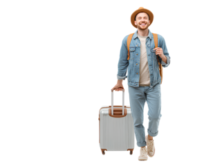 businessman with suitcase