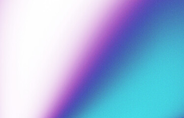 Abstract digital art with a gradient of black purple and teal pixels in a diagonal pattern