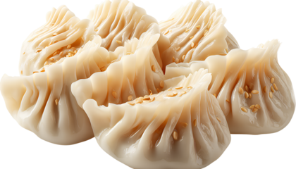 PNG chinese dumplings, transparent background