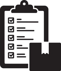 Clipboard Checklist Box Import Supply Chain Transportation Packing Document Admin