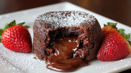 Nutella Lava Cake is a decadent twist on the classic chocolate lava cake, featuring a gooey Nutella center.