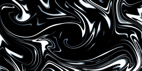 Black and white liquid background Gradient Color Blur Abstract illustration art