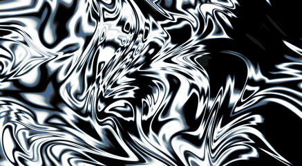 Black and white liquid background Gradient Color Blur Abstract illustration art
