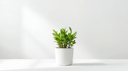 potted plants white background