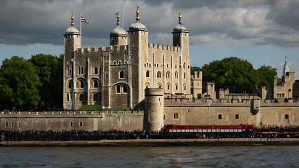 Buckingham Palace, over 300 years old, is located in the City of Westminster, London.