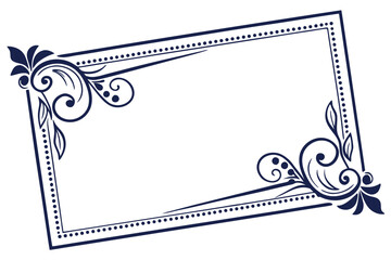 Vintage Blank Ribbons Vector Silhouette – Retro Decorative Banner Design