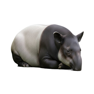 tapir isolated on transparent background