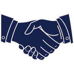 Handshake Logo Vector – Partnership, Unity, and Business Agreement Symbol