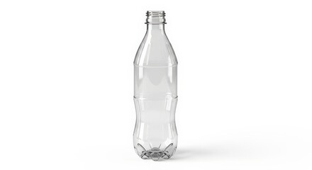 Clear Empty Plastic Bottle For Beverages And Liquids