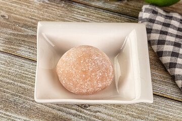 Japanese rice dessert mochi cake