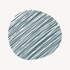 Abstract round shape, modern design