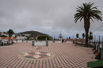 Plaza del Virrey de Manila y la Iglesia de Nuestra Se&ntilde;ora de la Concepci&oacute;n, Valverde, isla de El Hierro