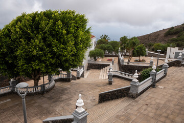 Plaza del Virrey de Manila y la Iglesia de Nuestra Se&ntilde;ora de la Concepci&oacute;n, Valverde, isla de El Hierro