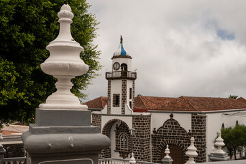 Plaza del Virrey de Manila y la Iglesia de Nuestra Se&ntilde;ora de la Concepci&oacute;n, Valverde, isla de El Hierro