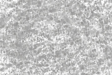 Grey abstract background with a sponge effect texture isolated on transparent background