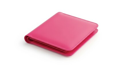 Stylish Pink Leather Bifold Wallet for Women