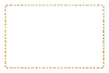 Vintage ornamental patterned decorative frame design element