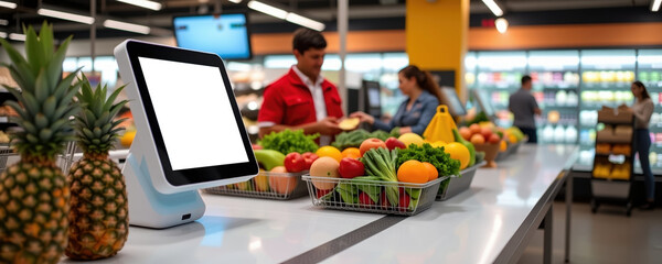 Interactive Virtual Shopping Innovation in a High-Tech Supermarket Environment A New Era of Grocery Experience