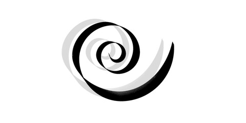 spiral icon joint, plain and design