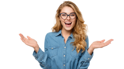 Smiling young woman showing OK hand sign with cheerful expression and confident positive gesture isolated on white background