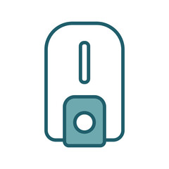 soap dispenser icon vector design template simple and clean
