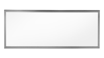 Obraz premium White banner png, blank design space