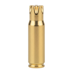 Empty brass blank rifle cartridge shell casing