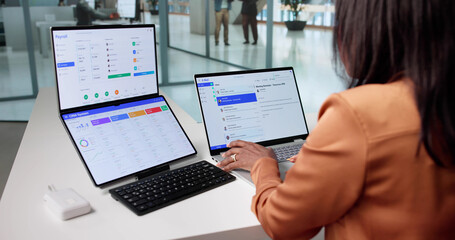 Man Managing Customer Relationships With Email App