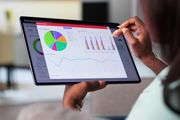 Financial Analyst: Reviewing Trends And Analyzing Data