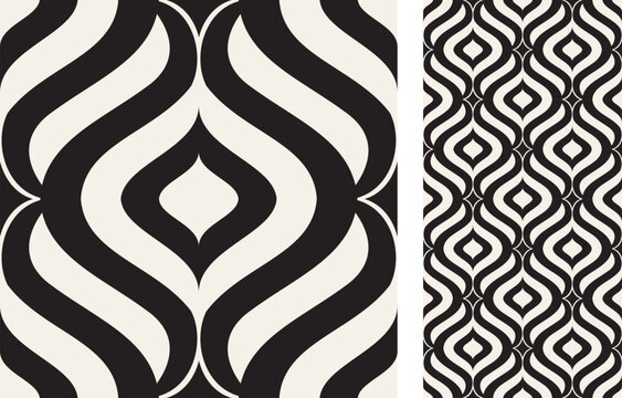 Modern geometric seamless Tile. Stylish pattern for ceramic tile, wallpaper, linoleum, textile, web page background. Vector illustration
