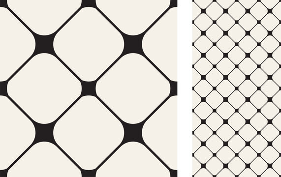 Modern geometric seamless Tile. Stylish pattern for ceramic tile, wallpaper, linoleum, textile, web page background. Vector illustration
