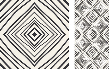 Modern geometric seamless Tile. Stylish pattern for ceramic tile, wallpaper, linoleum, textile, web page background. Vector illustration