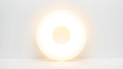 Ring Light Isolated on White Background