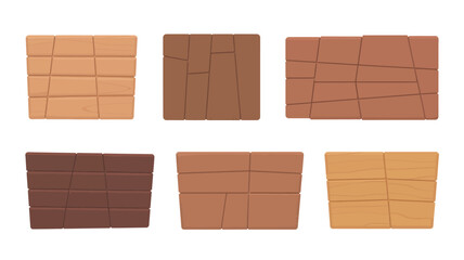 Stack of chocolate bricks isolated on white background
