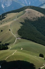 view from the mountain