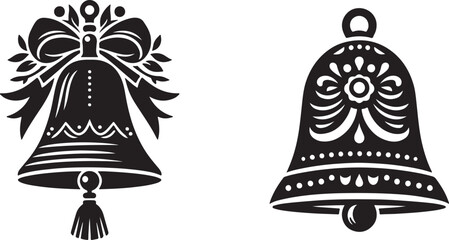 set of christmas bells