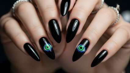 hallowen nails
