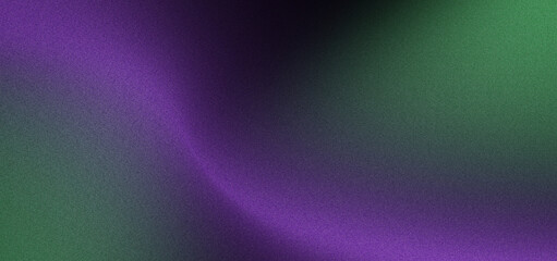 Minimal abstract green pink black gradient grainy noise texture background, futuristic digital...