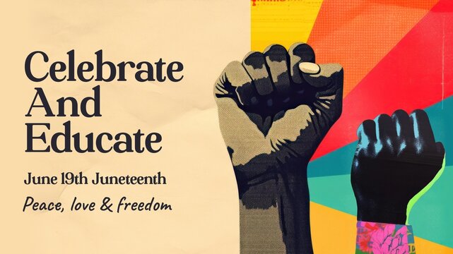Celebrate & educate blog banner template
