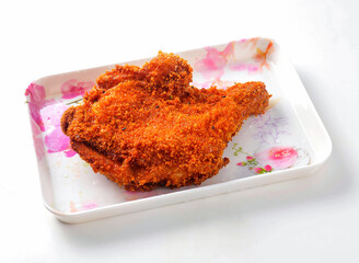 Indulge in this golden, crispy fried chicken! Perfect for mouthwatering menus, food blogs, and delicious meal ads. Ready to entice cravings and elevate your brand.