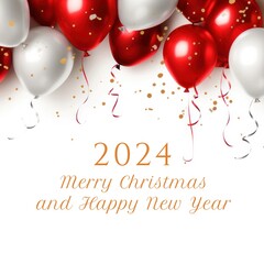 Christmas & new year Instagram post template