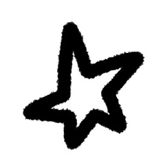 star png outline, cute cartoon handdraws clipart kids doodle element hand drawn doodle, handwriting clipart, kawaii kids drawing, funny character, childlike sketch, handwritten words,