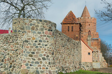 Trzcińsko Zdrój-mury obronne