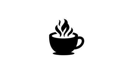 A steaming hot cup of coffee or tea, perfect for a morning beverage or a warm break