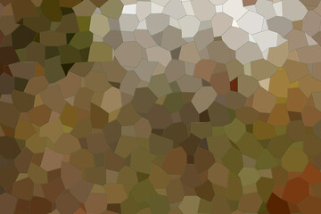 Geometrischer Hintergrund, Mosaik in den Farben Braun, hellbraun, beige und grau