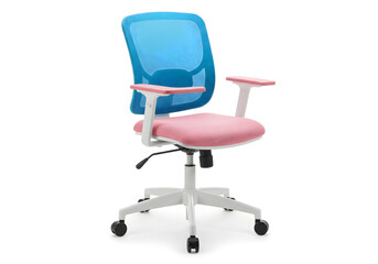 Kids study chair isolated