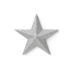 Obraz premium Star icon shape white background celebration.