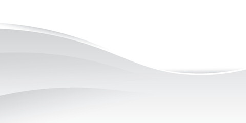 Vector gray line background curve element with white space for text and message design, overlapping layers, vector, modern abstract design vector. eps 10